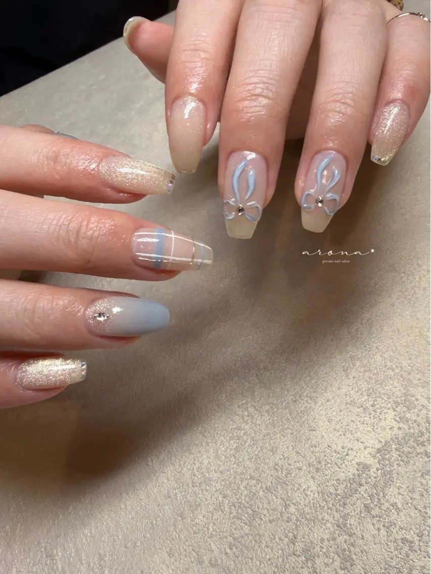 ネイル ハンドネイル nail salon ✷aronaのネイルデザイン