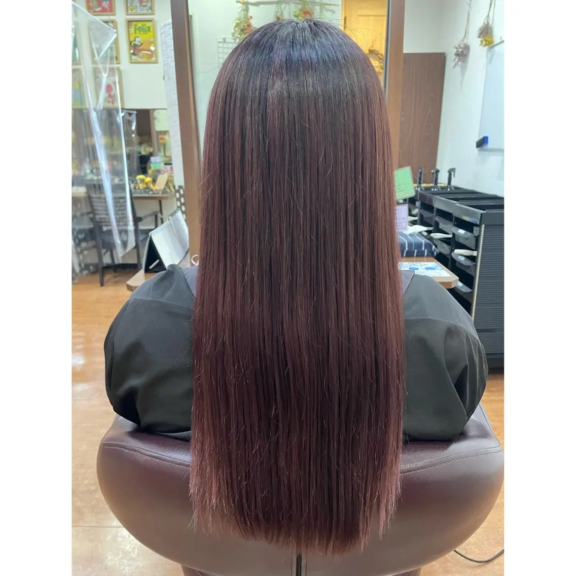ロング カラー オオマ 🐥のヘアスタイル