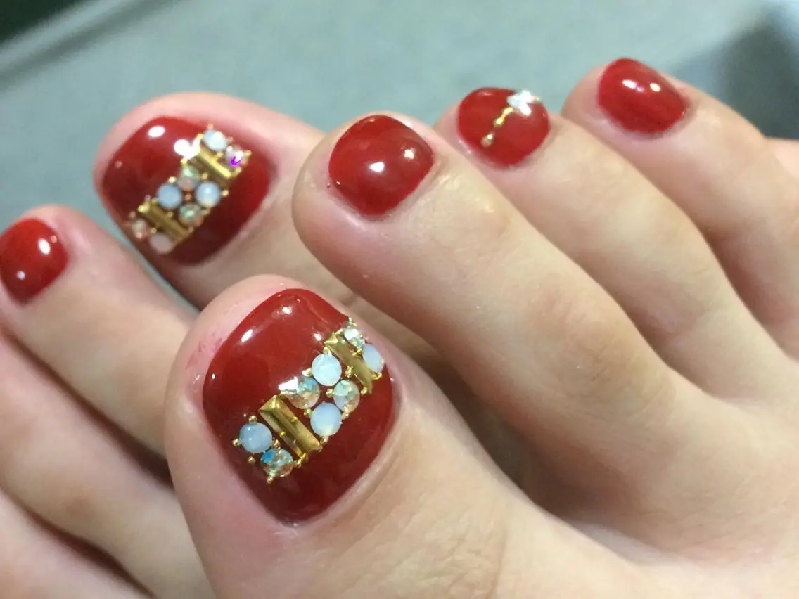 ネイル アートネイル フットネイル nail salon 7☺︎2のネイルデザイン