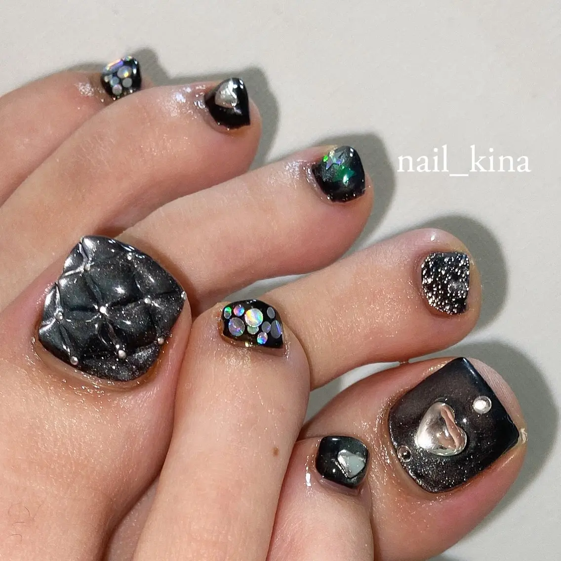 ネイル フットネイル nail_ kinaのネイルデザイン