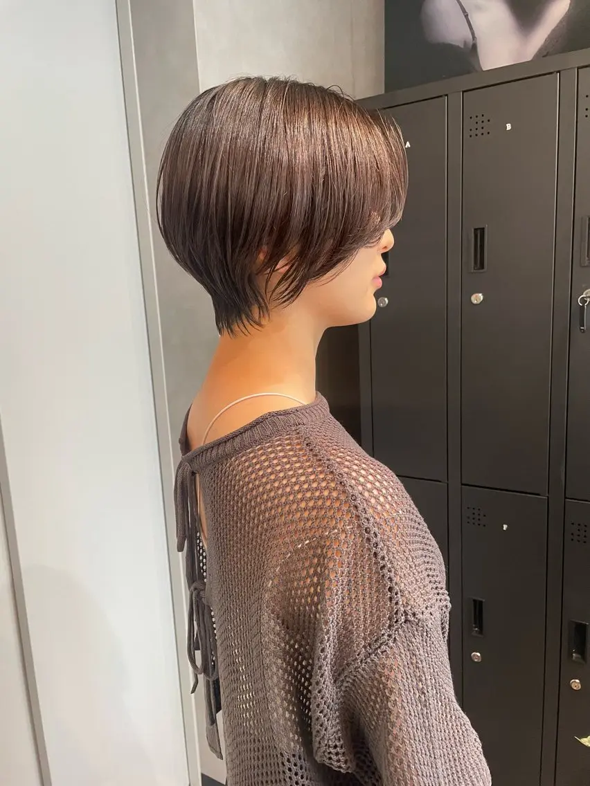 ショート カット ヘアカラー トリートメント MAI /BUCKS/天王寺のヘアスタイル