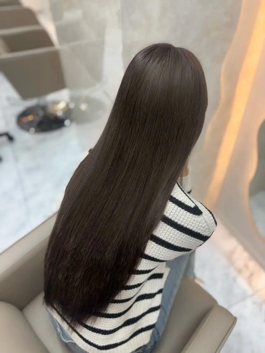 ロング カラー メンズ ヘアカラー himari/縮毛 矯正/熊谷のヘアスタイル