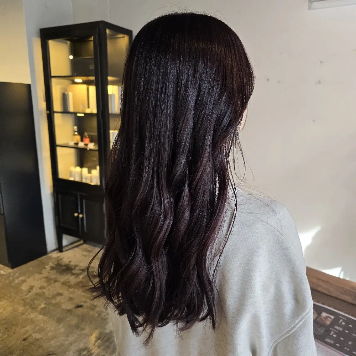 ロング カラー ヘアカラー ハヤシ マユ ✂ 府中美容室のヘアスタイル
