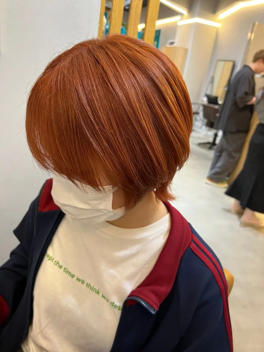 ショート ショートヘア ウルフカット 似合わせ🌿 AYAKAのヘアスタイル