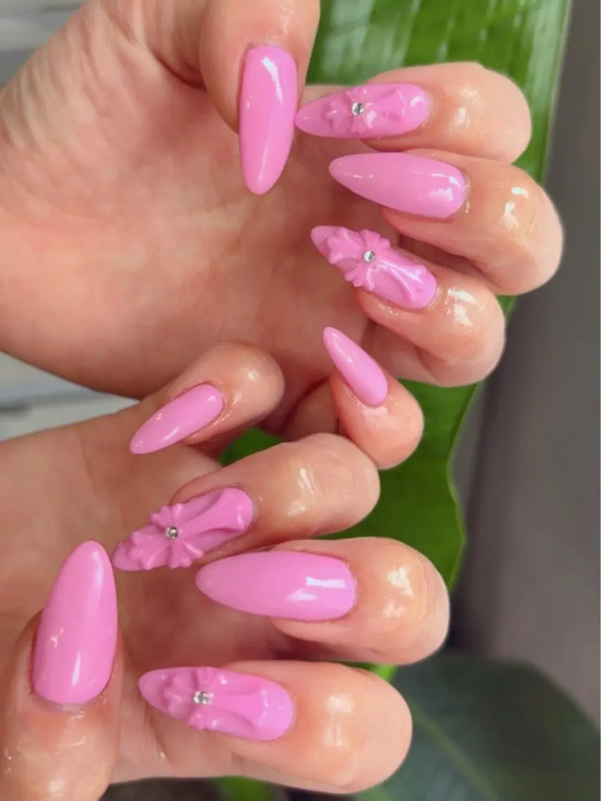 ネイル ハンドネイル 鶴橋wooone nail.rieのネイルデザイン