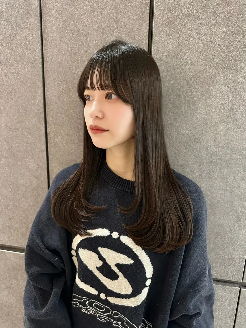 ロング ベージュ/ヘアセット レイヤー/Marinのヘアスタイル