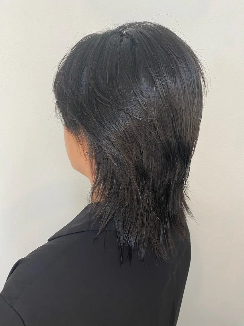 ミディアム カット ヘッドスパ ヘアセット Hiroshi ヒロシのヘアスタイル