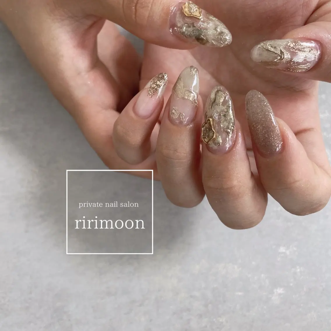 ネイル ハンドネイル ririmoon eriのネイルデザイン