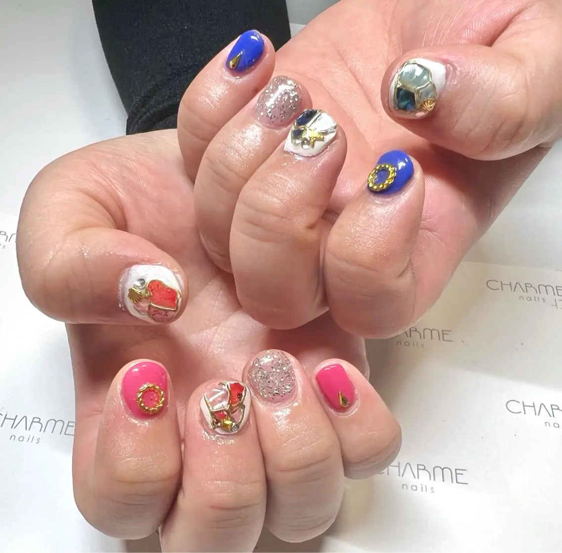 ネイル ハンドネイル CHARME 🤎〔RINA〕のネイルデザイン