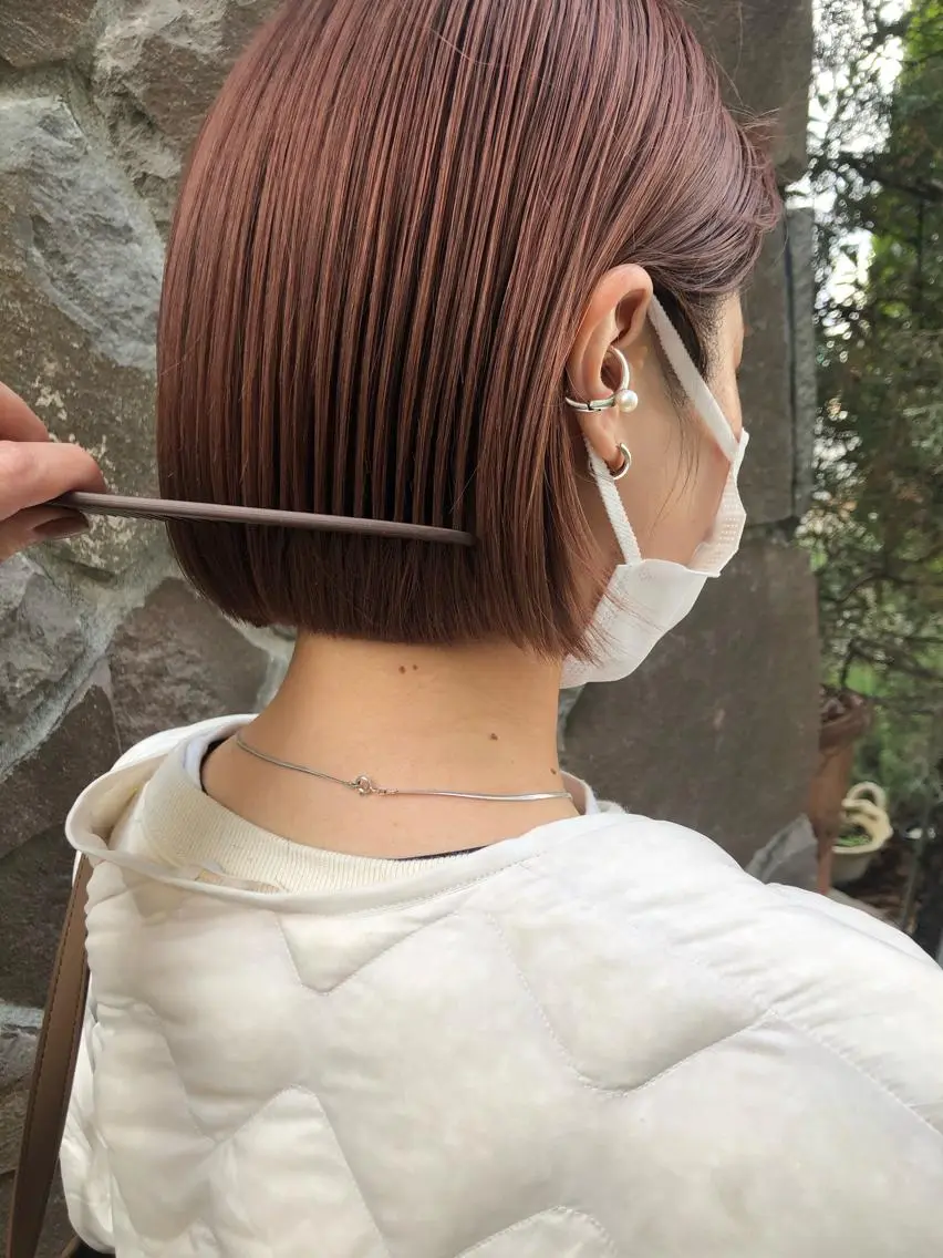 カット+カラー+3stepトリートメントの写真