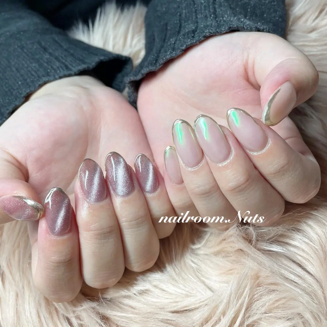 ネイル ハンドネイル nailsalon Nutsのネイルデザイン