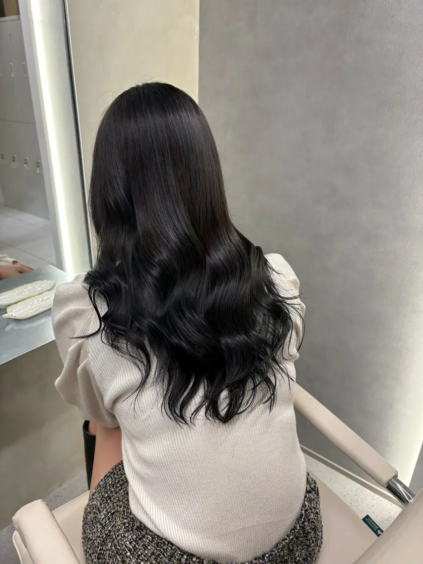 💙カット+艶カラー+髪質改善トリートメントstandardの写真