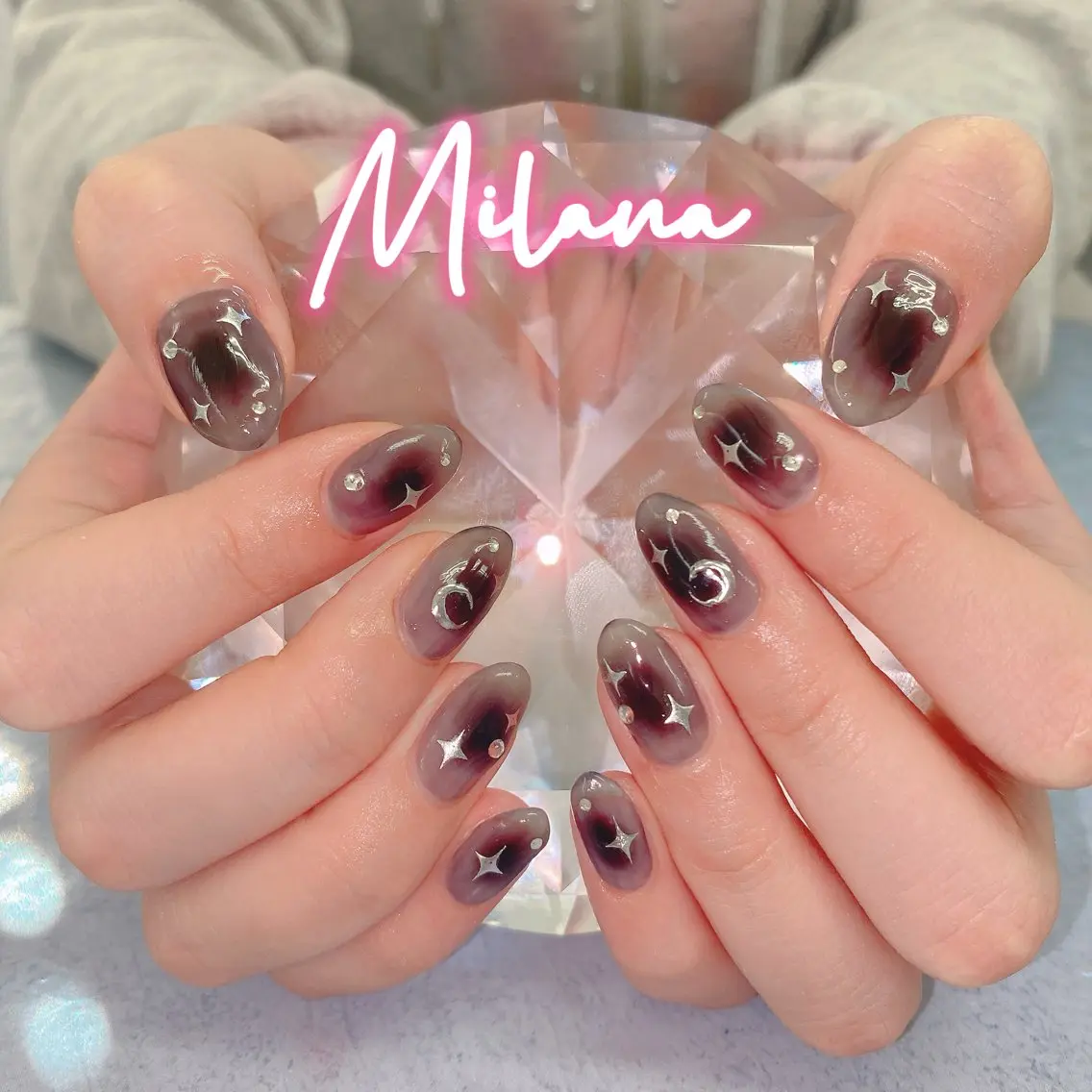 ネイル チークネイル ハンドネイル Milana （研修生メニュー）のネイルデザイン