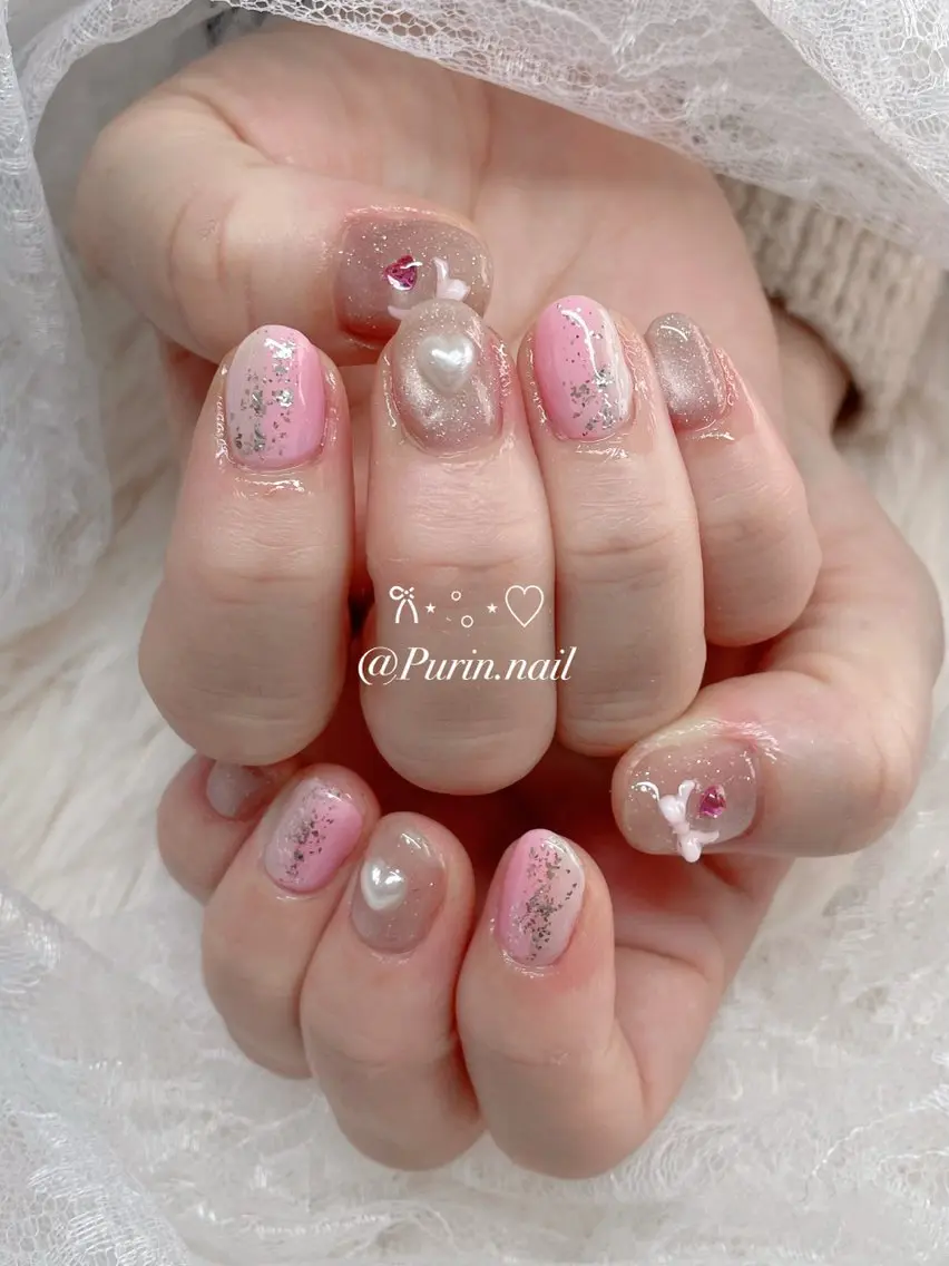 ネイル ハンドネイル Nails by Purin🍮のネイルデザイン