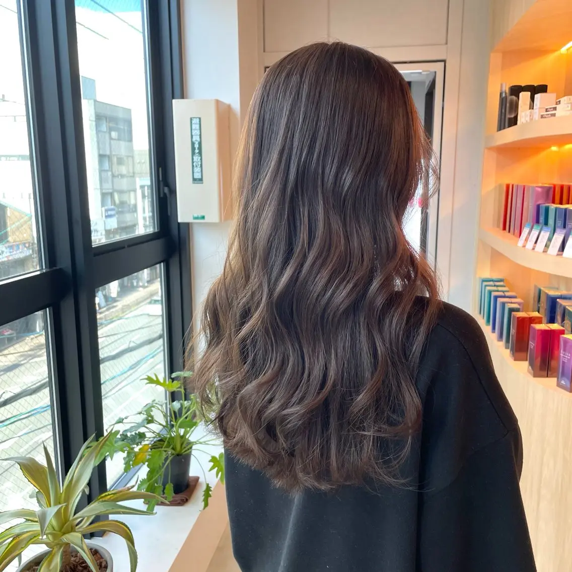 【人気No2♪】質感カット+カラー+Aujua４stepトリートメント¥15950⇒¥10450の写真