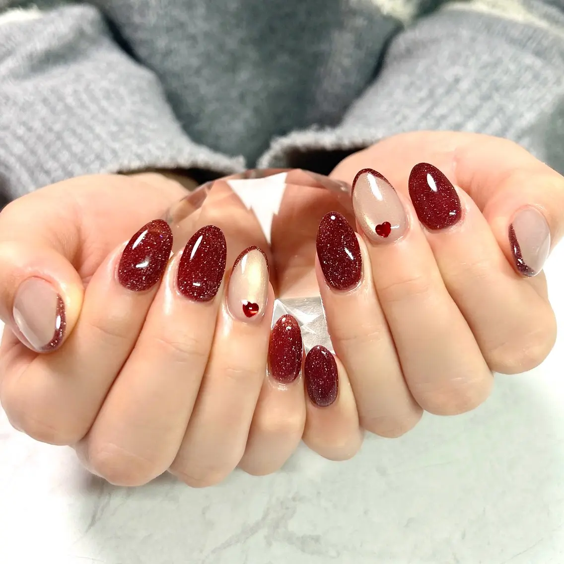 ネイル シンプルネイル private salon Reiのネイルデザイン