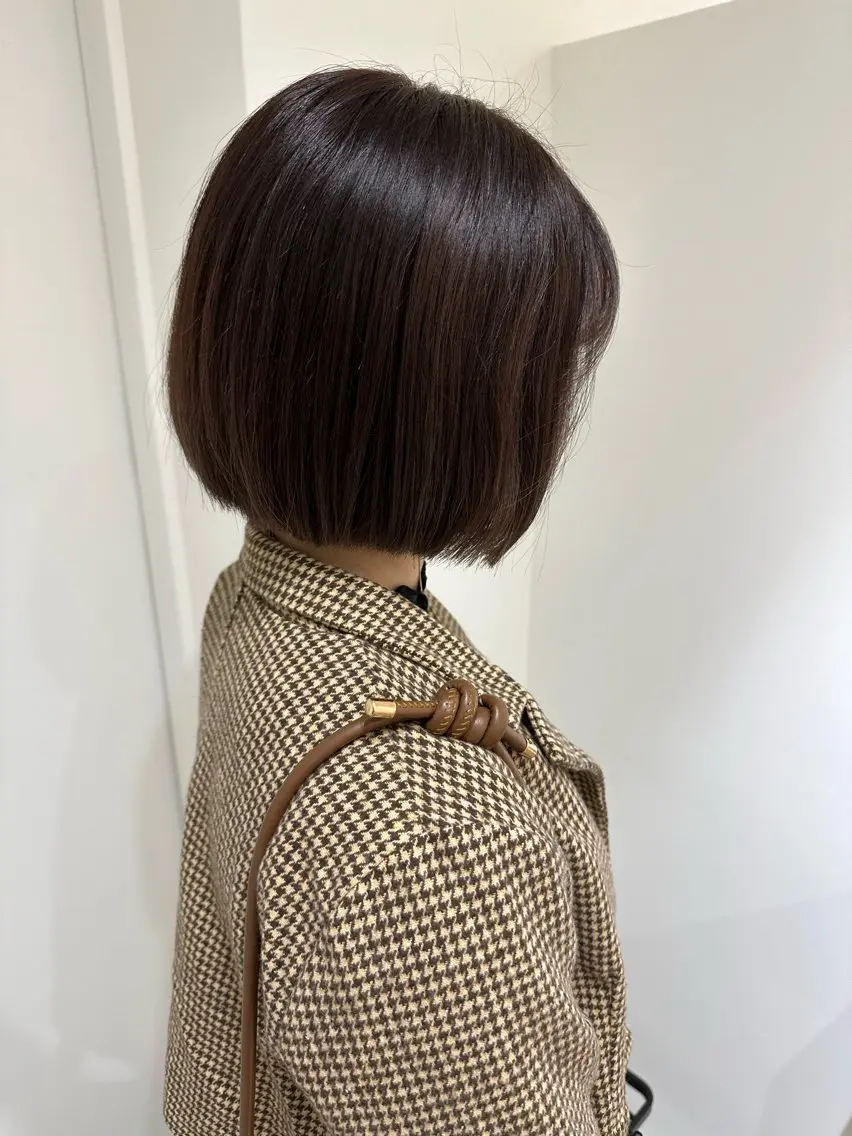 ショート カラー レイヤー/ナチュラル 💐nao.のヘアスタイル