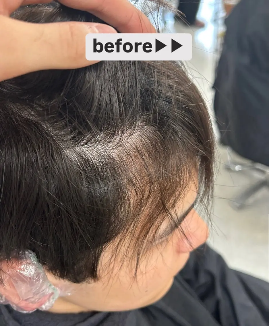 パーマ メンズ カット 縮毛矯正 トリートメント ヘッドスパ ヘアセット カズキ🌼曲がる 縮毛矯正のヘアスタイル