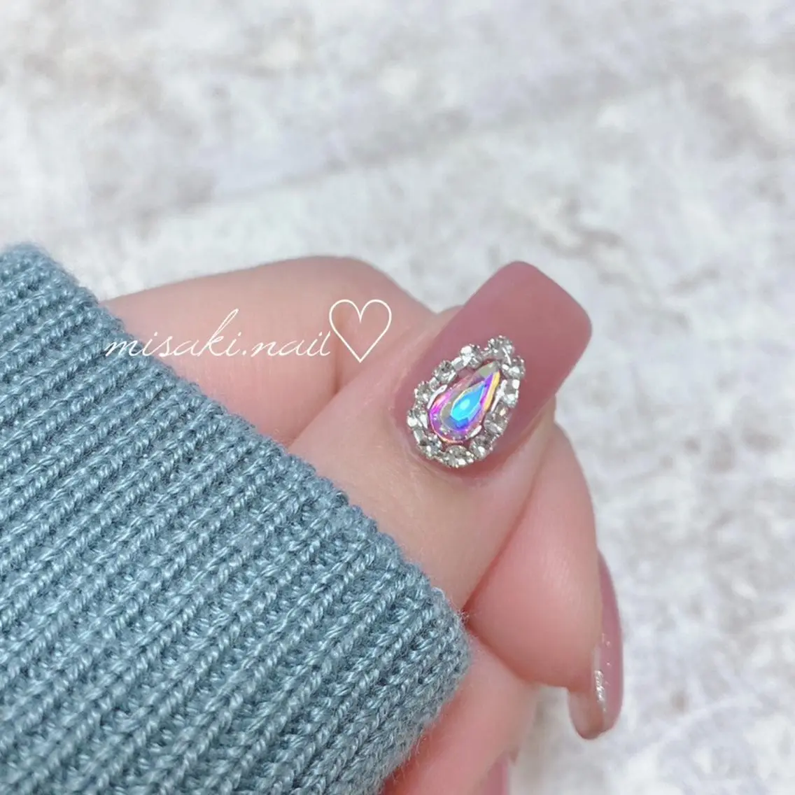 ネイル 韓国ネイル ワンホンネイル ハンドネイル nailsalon miinailsのネイルデザイン