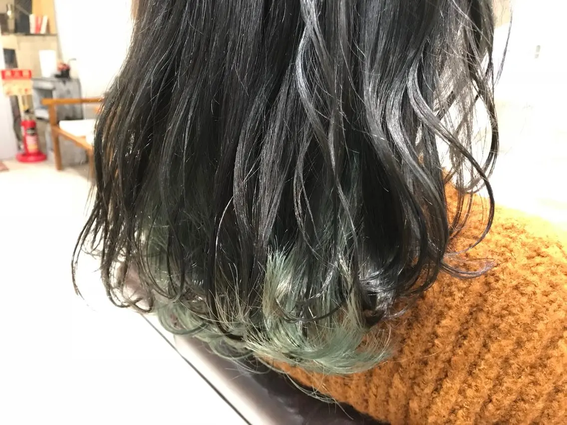 ロング カラー インナーカラー メンズ指名多数!! 田島史也のヘアスタイル