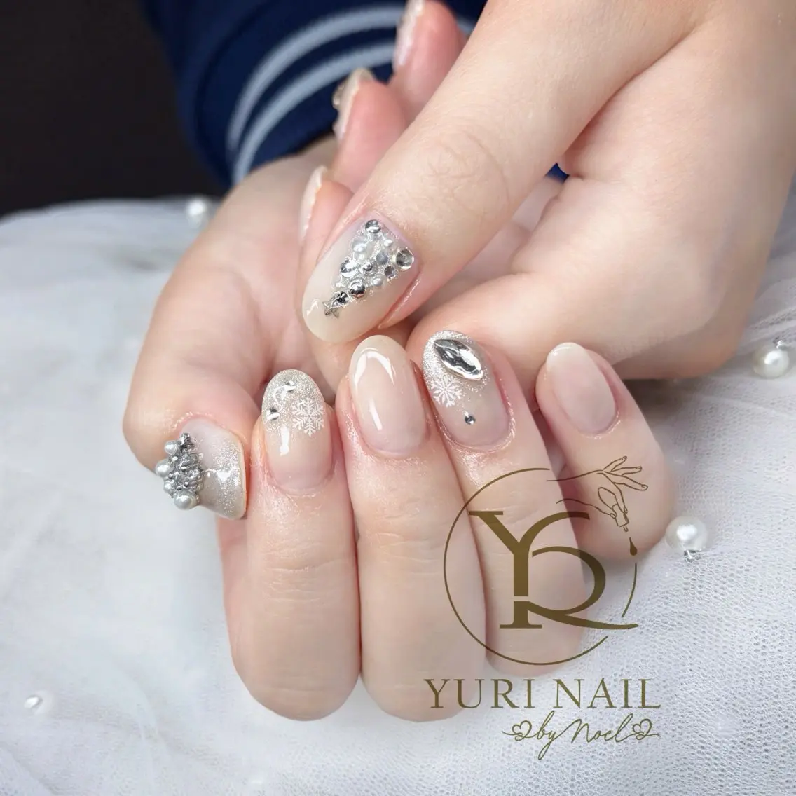 ネイル チークネイル フットネイル 韓国ネイル ニュアンスネイル オフィスネイル ハンドネイル フットネイル ハンドケア YURI Nail NARITAのネイルデザイン