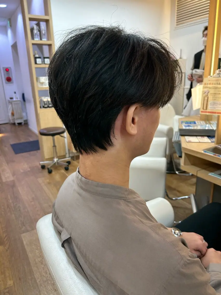 ショート メンズ ショートヘア 奈良 優輝のヘアスタイル