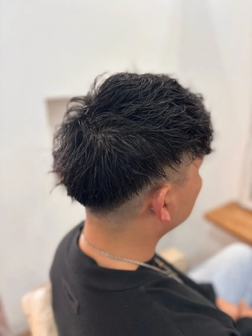 メンズカット&パーマの写真