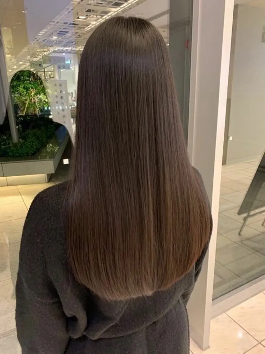 ロング カラー カットモデル無料 🌸河住うららのヘアスタイル