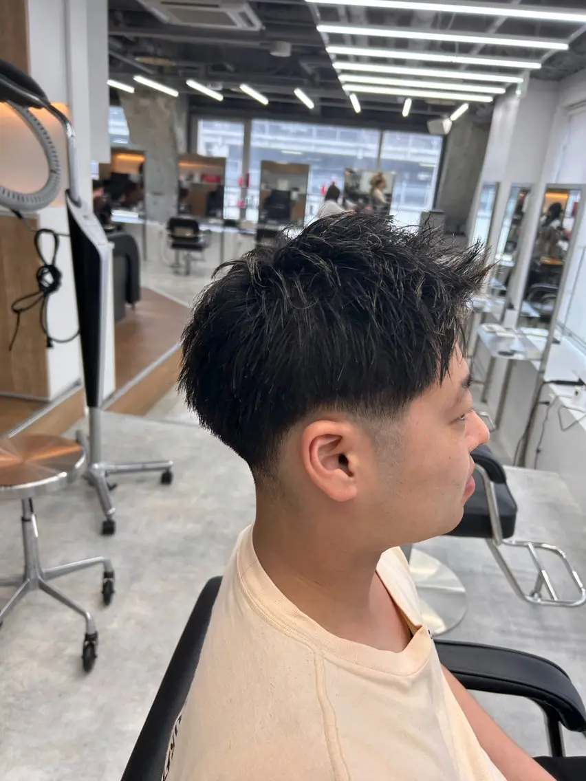 メンズ カットモデル募集中 新潟万代/こたろ🐯のヘアスタイル