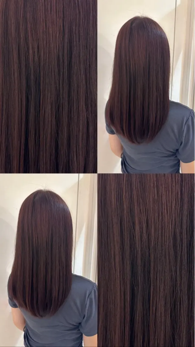ロング カラー sakura カットモデル募集💖のヘアスタイル