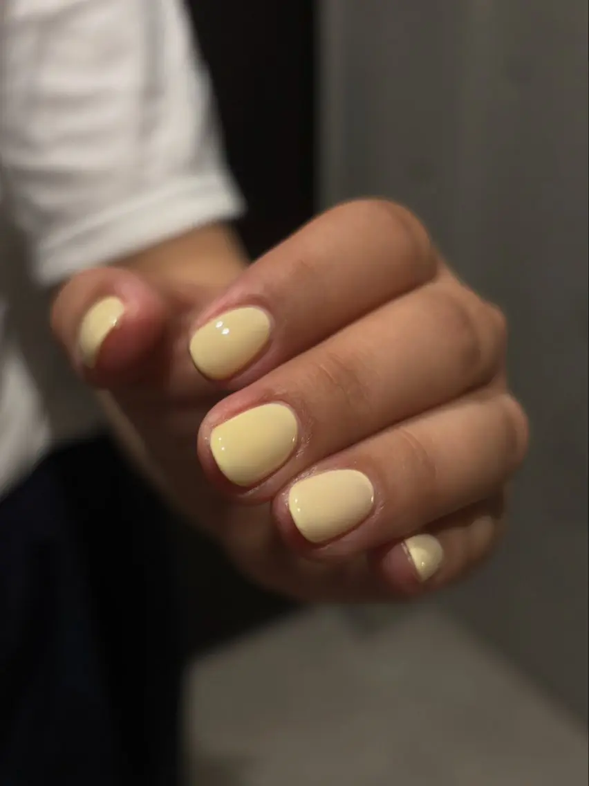 ネイル ワンカラーネイル filonnail akaneのネイルデザイン