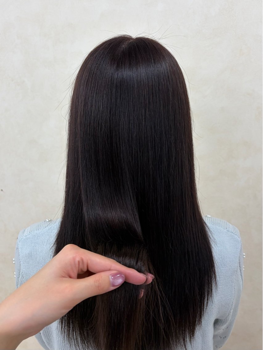 ロング 髪質改善 トリートメント ヘアカラー トリートメント 倉澤 愛理のヘアスタイル
