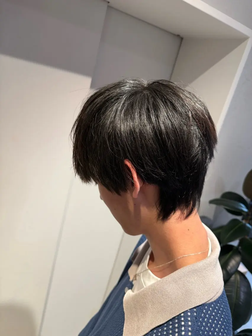 ショート メンズ カット けんしん/透明感 カラー/メンズ歓迎✨のヘアスタイル