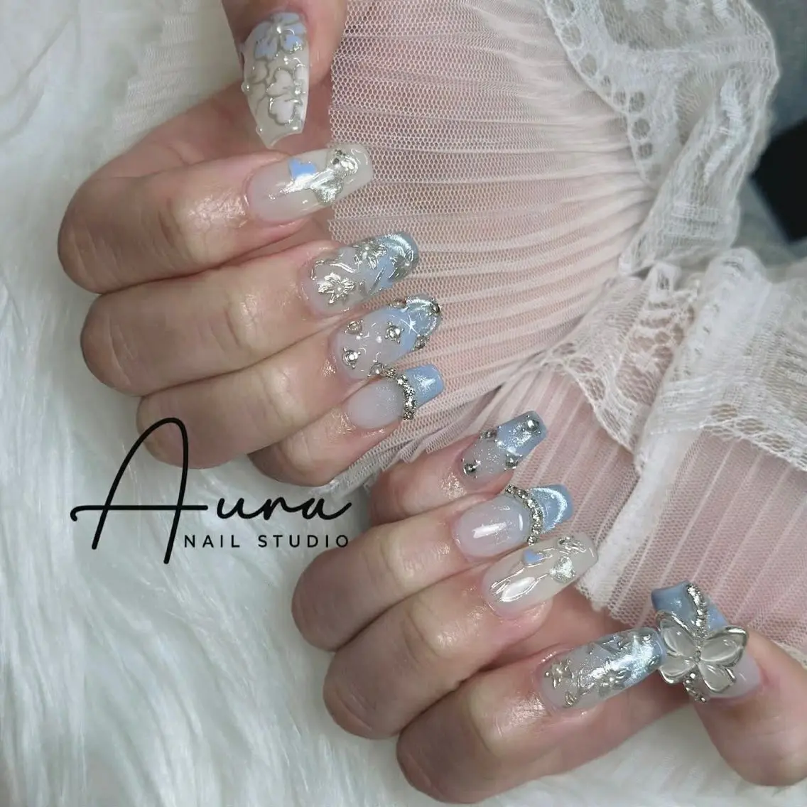 ネイル ハンドネイル Aura Nail HanNaのネイルデザイン