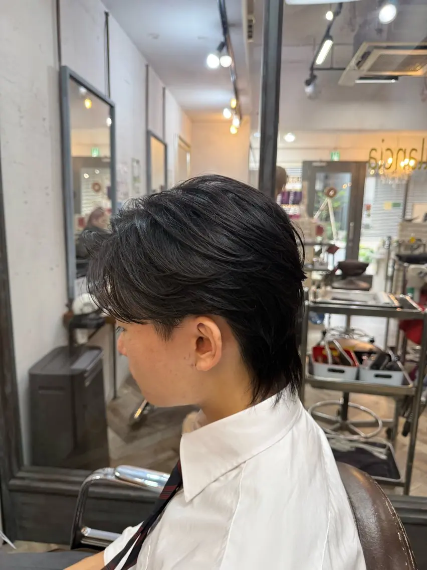 🐺4月平日限定🐺メンズウルフカット💇の写真