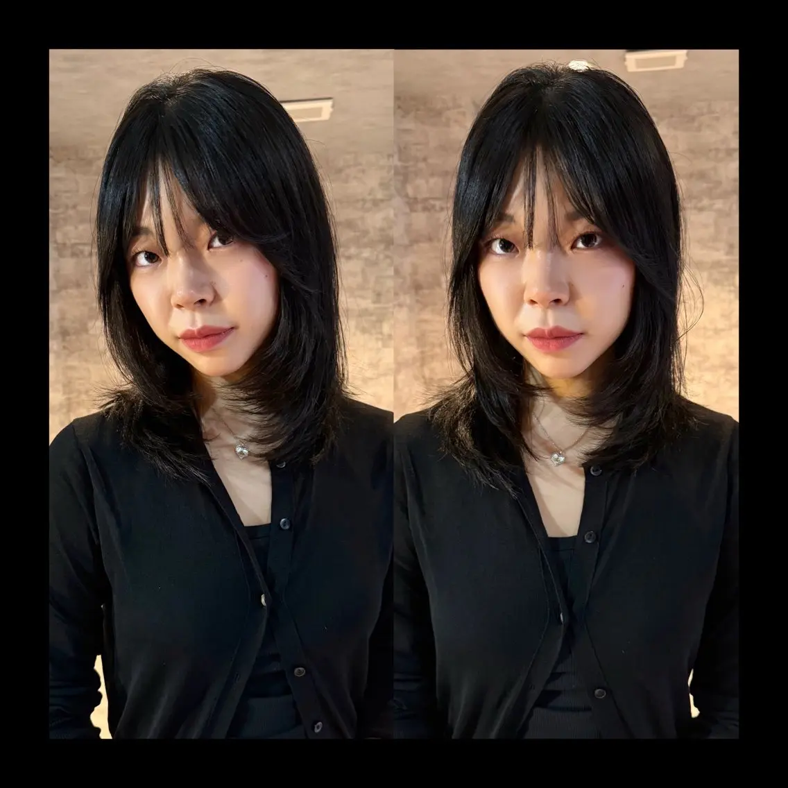 ミディアム カラー カット ヘアカラー トリートメント mai / linoah˚✧のヘアスタイル