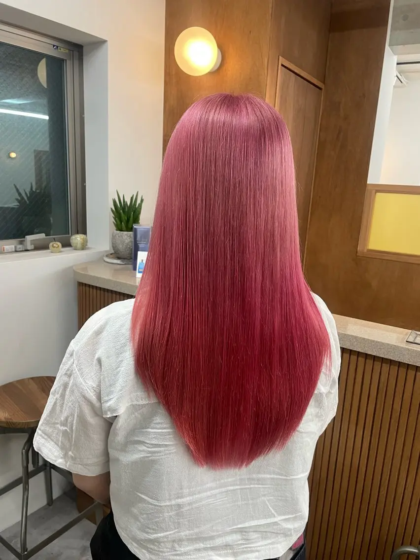ロング カラー カット ヘアカラー トリートメント 透明感・艶カラー/ 坂田友梨奈のヘアスタイル