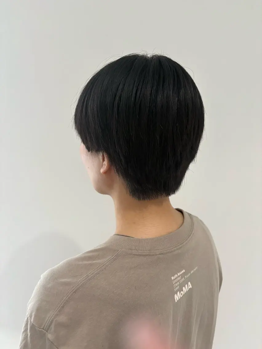 ショート ショートヘア カット 田中 美咲のヘアスタイル