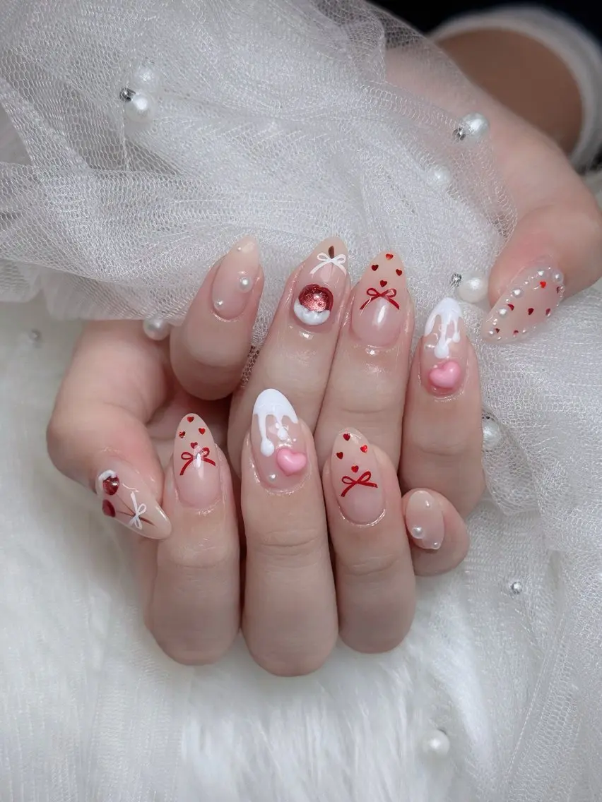 ネイル オーロラネイル チークネイル フットネイル フレンチネイル ハロウィン Lumi Shinokuboのネイルデザイン