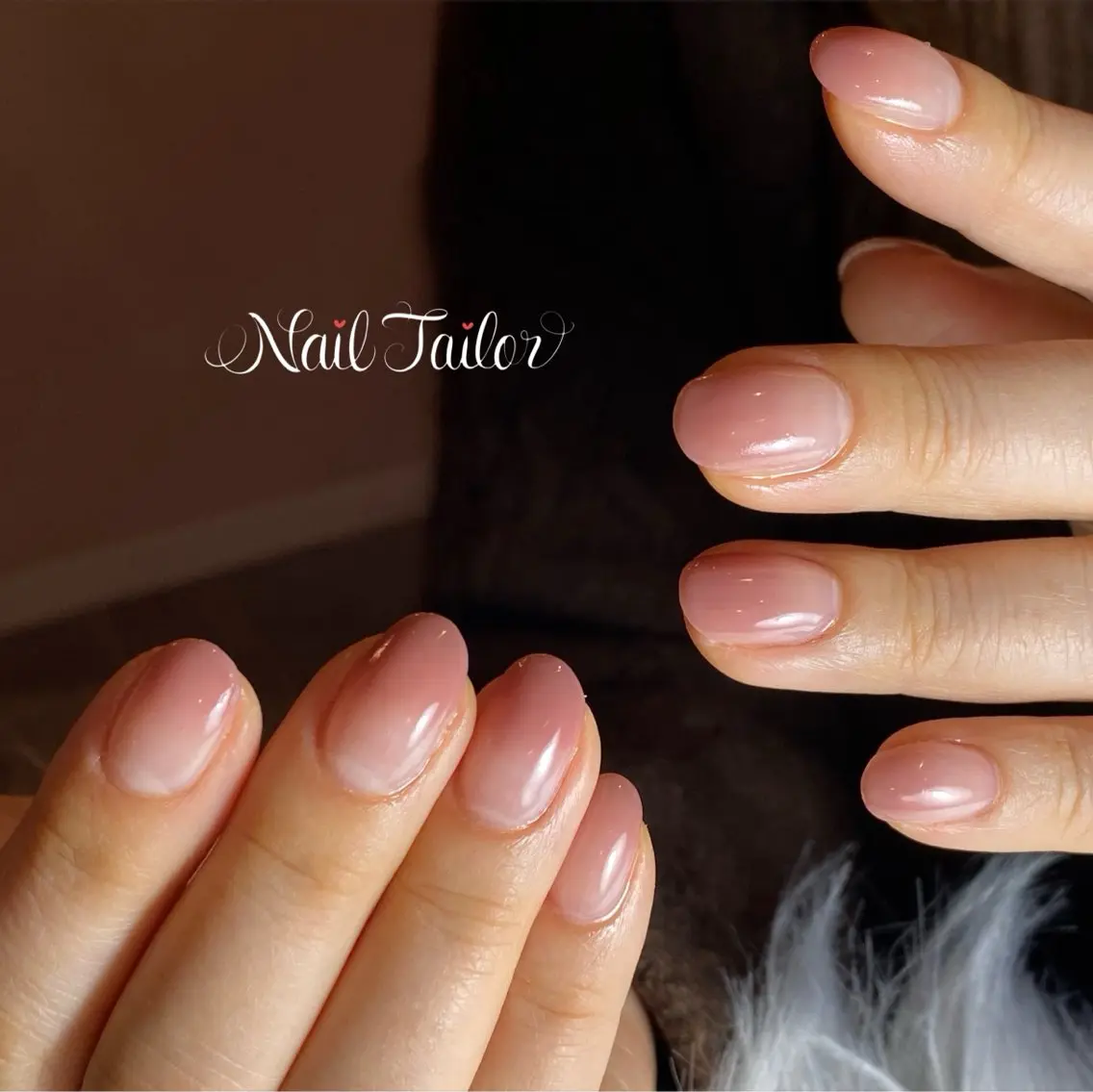 ネイル ジェルネイル グラデーション オフィスネイル ハンドネイル NailTailor ネイルテイラーのネイルデザイン