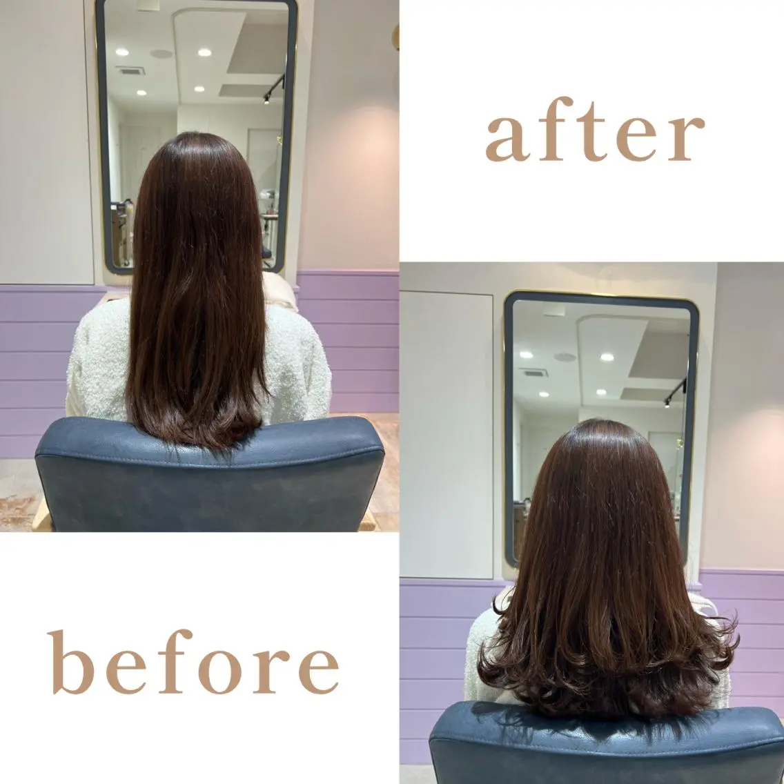 ロング レイヤーカット 髪質改善✨石塚 真梨奈のヘアスタイル