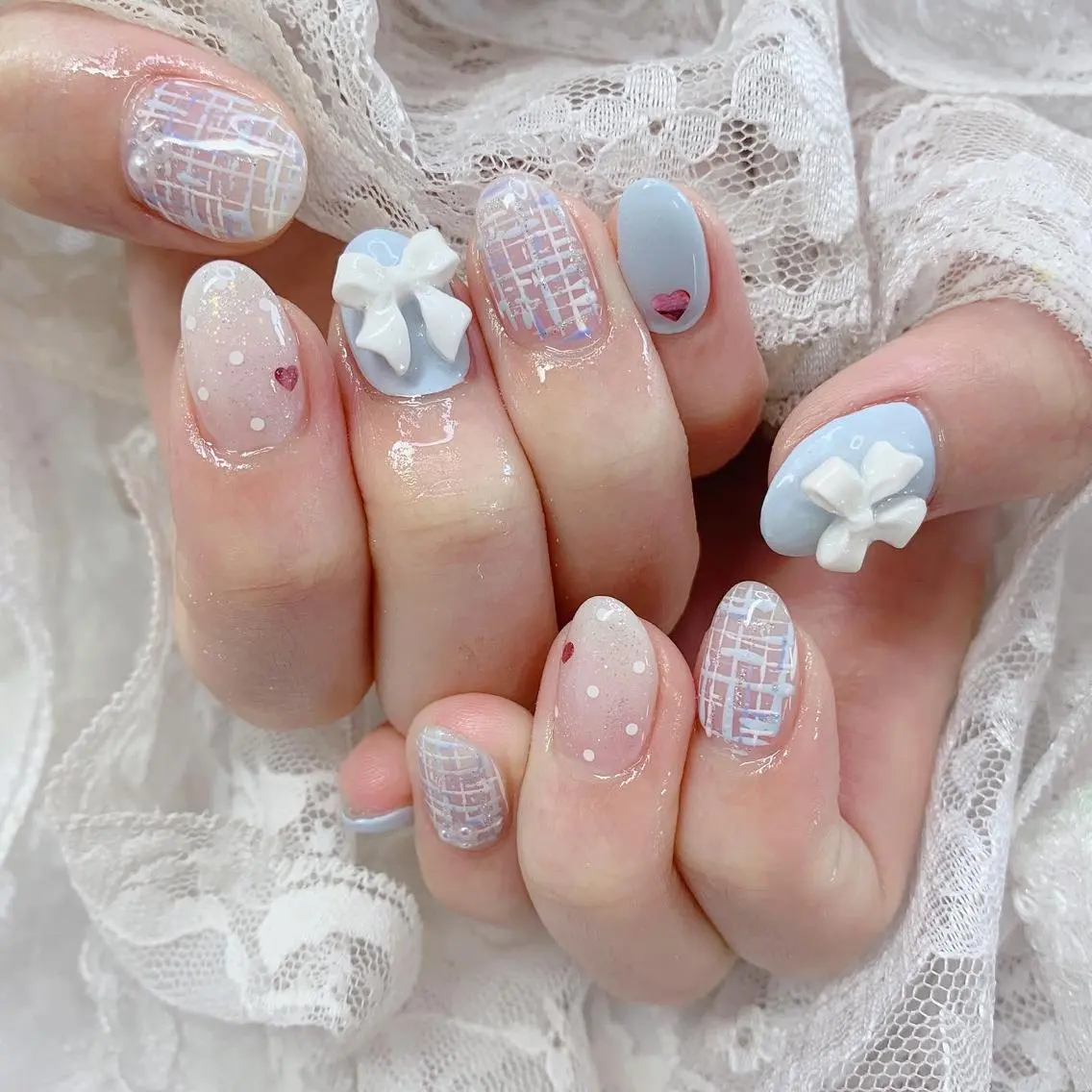 ネイル ハンドネイル La neige* yuki 🐩🌙のネイルデザイン