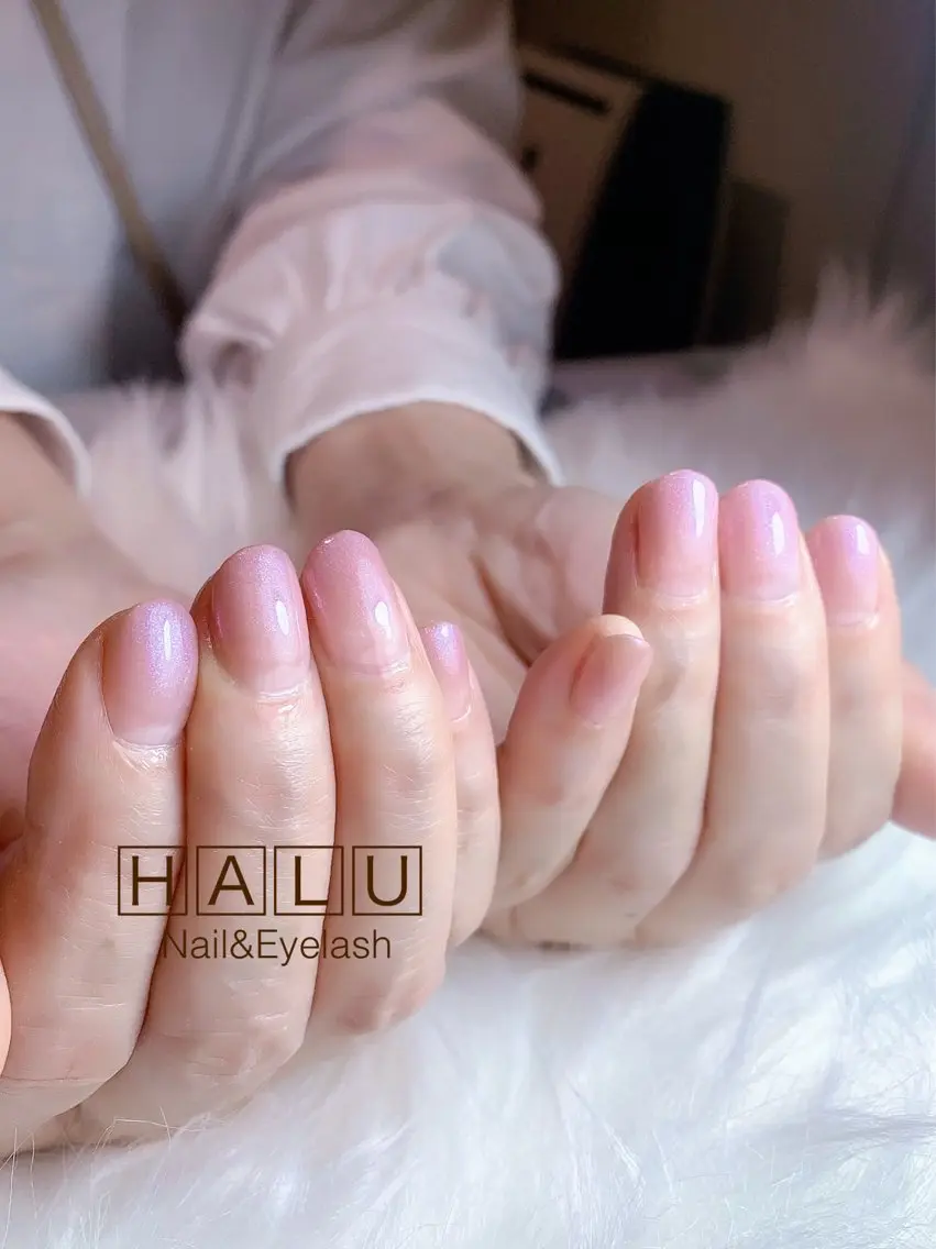 ネイル ラメ(グリッター) HALU ハルのネイルデザイン