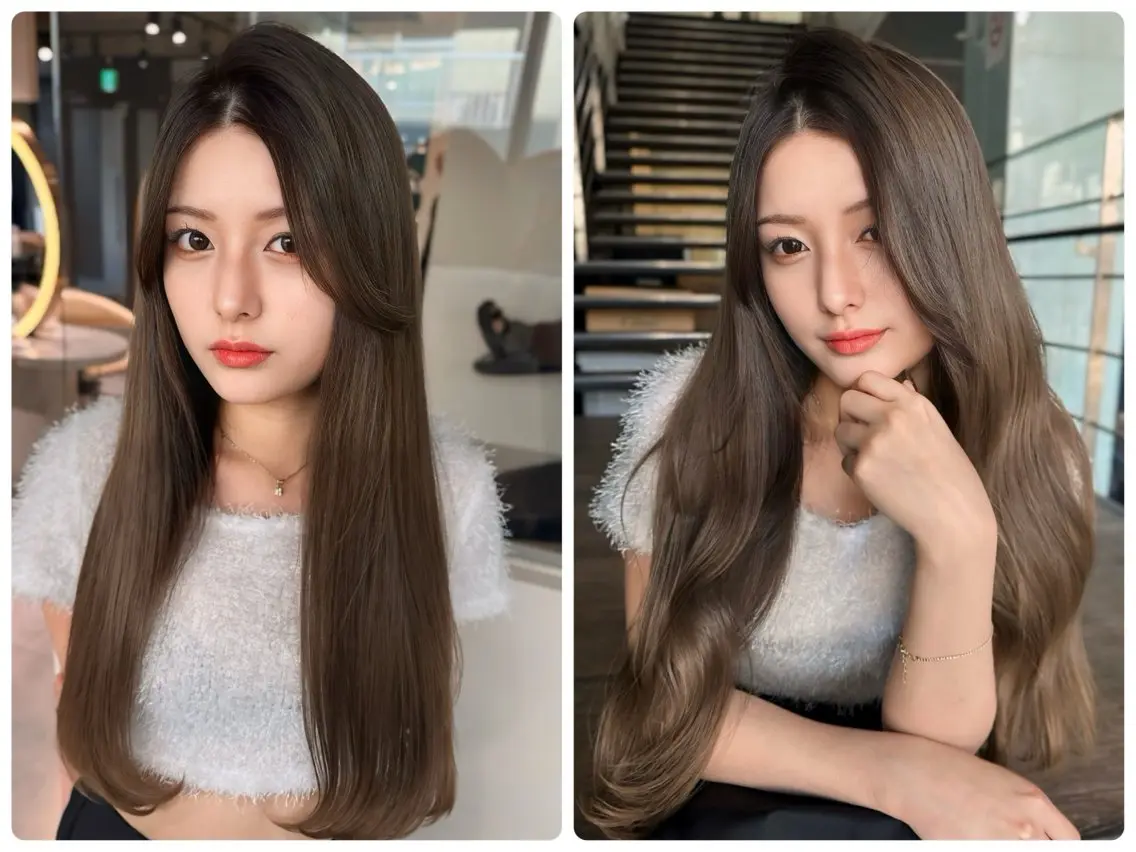 ロング カラー 北九州①の艶髪師♥️ ♣️♦️♠️翔大のヘアスタイル