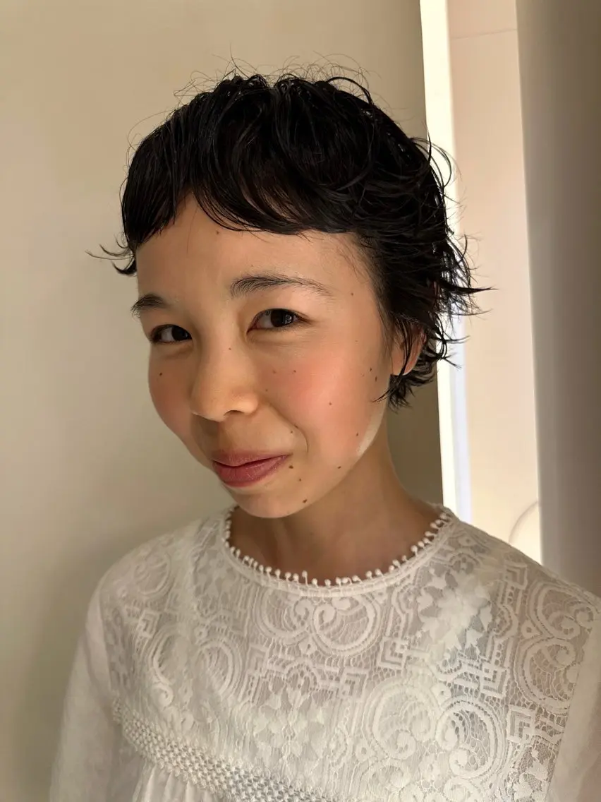 ショート パーマ ベリーショート ショートヘア 菱田 宏哉のヘアスタイル