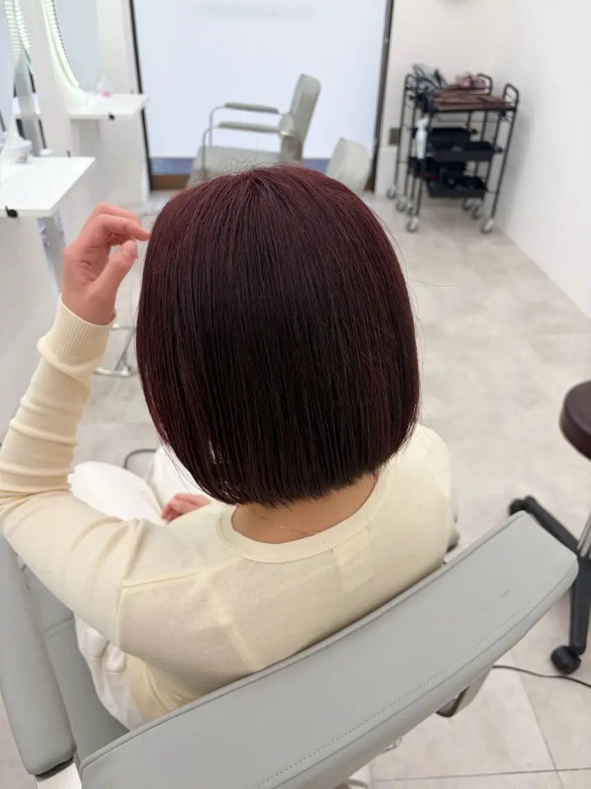 カラー＋3stepトリートメントの写真