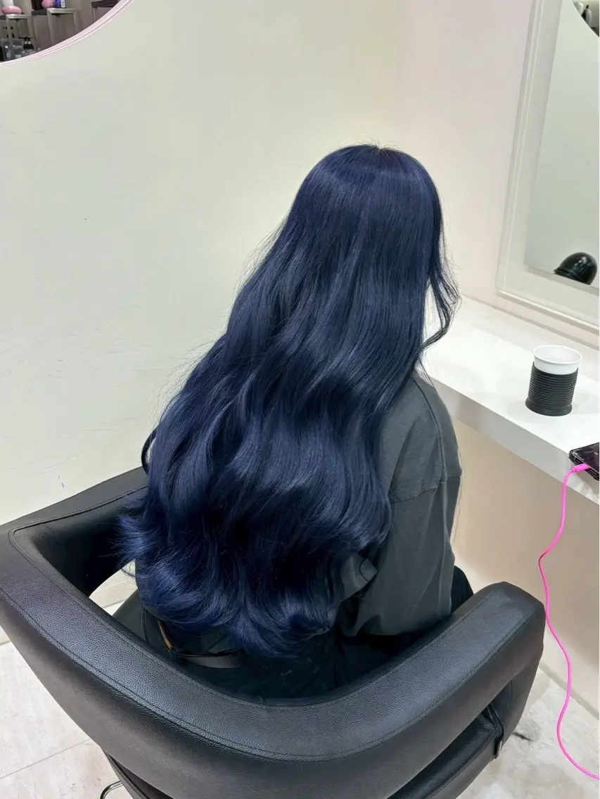 ロング カラー ヘアカラー トリートメント 池袋/艶カラー✖️ ☘️DEMURAのヘアスタイル
