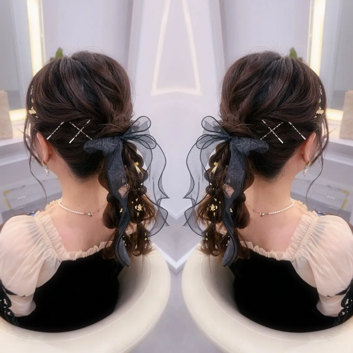 ヘアアレンジ ヘアセット 🤍AIRA🤍のヘアスタイル