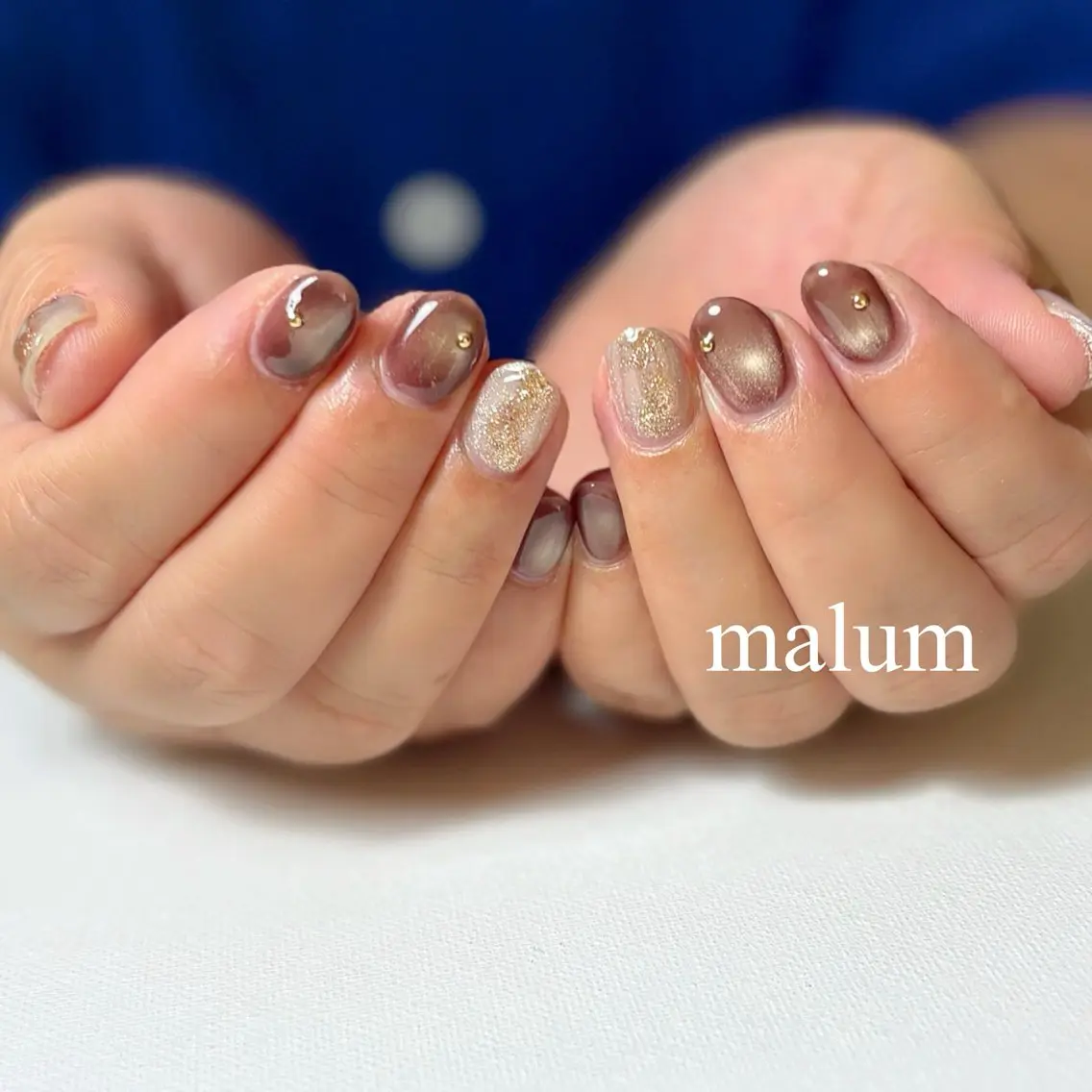 ネイル ハンドネイル malum nailのネイルデザイン