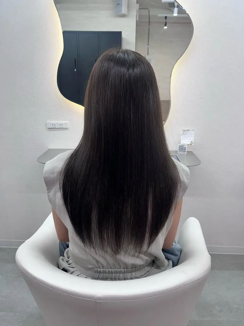 ロング トリートメント 🩶透明感カラー 池袋/mei🩶のヘアスタイル